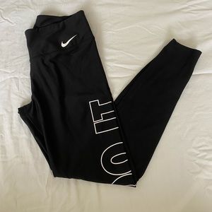 Dri-Fit Nike “Just Do It” Athletic Leggings